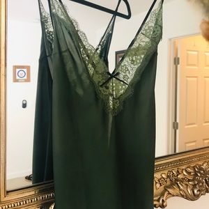Victoria’s Secret, long silky chemise